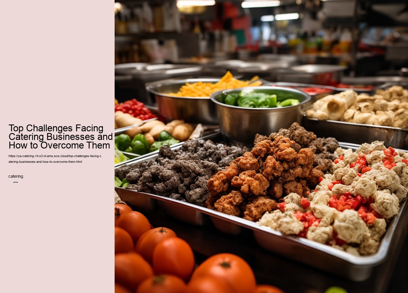 Top Challenges Facing Catering Businesses and How to Overcome Them